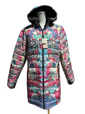 JOHNNY WAS Down Lubello Reversible Parka
